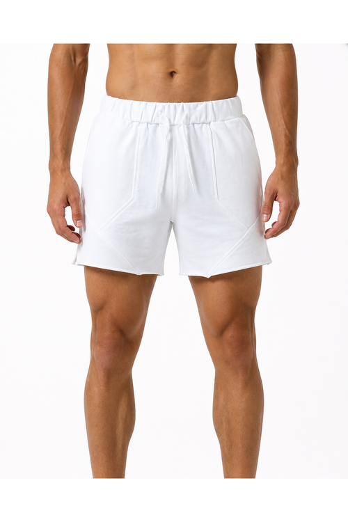Austin | Lightweight Running Shorts - White - front - group 1