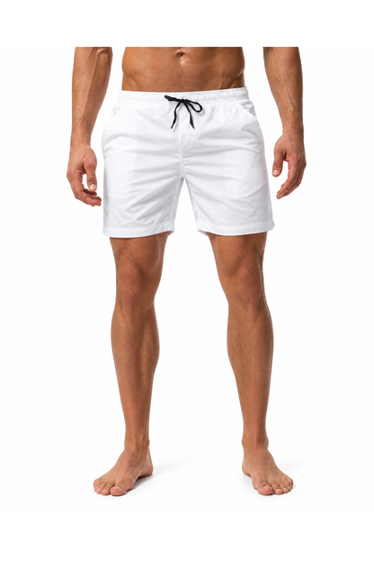 Kyle | Quick-Dry Sports Shorts - White - front - group 1