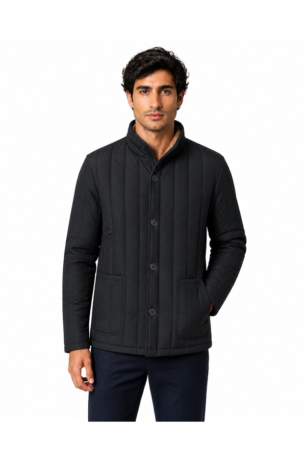 Lawrence | Warm Stand-Collar Winter Jacket - XXXL / XXXXL / XXL / XL - front - group 1