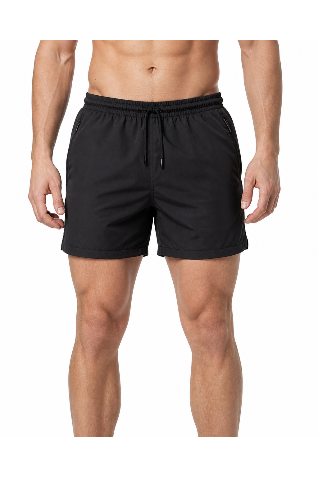 Zane | Lightweight Performance Shorts - Black - front - group 3