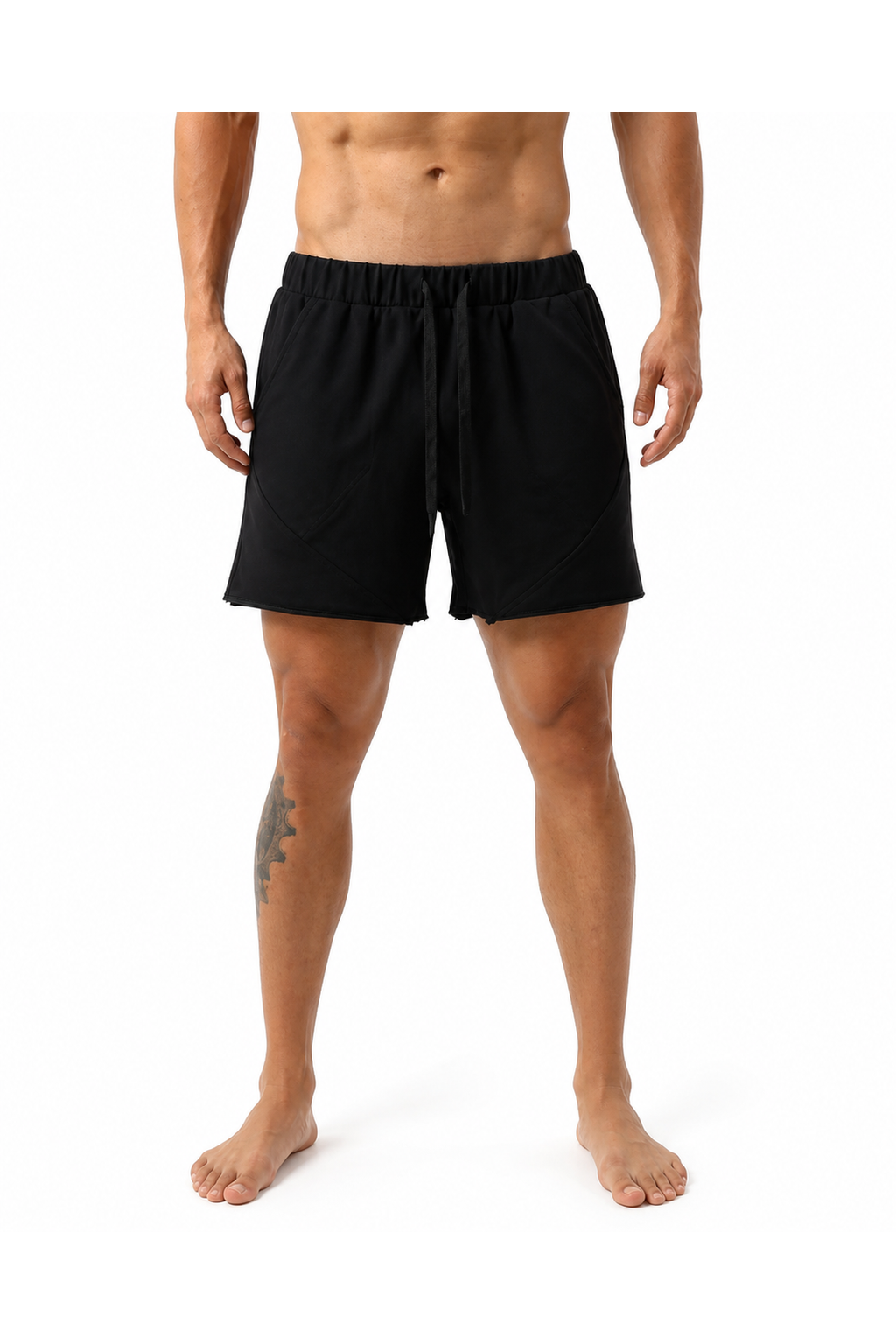 Austin | Lightweight Running Shorts - Black - front - group 3