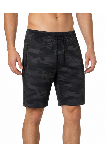 Chase | Camo Training Shorts - Side zipper shorts - front - group 3