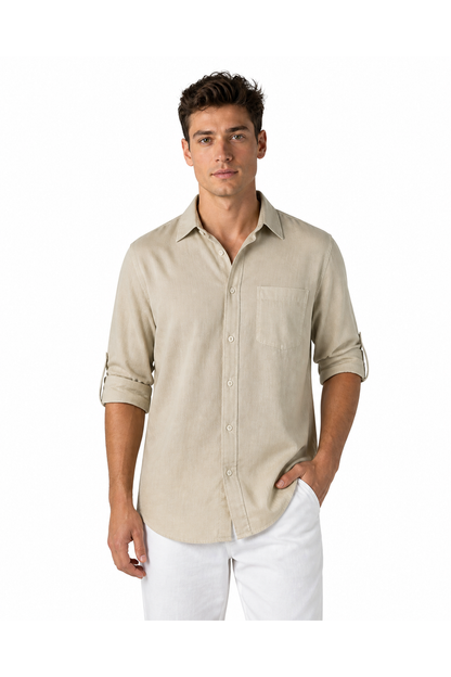 Leonard | Relaxed Pocket Button-Up Shirt - Set - front - group 7