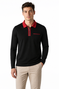 Black With Red